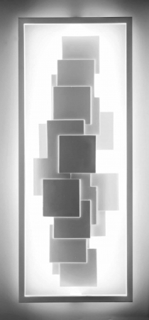 CINIER LT - Sculptural - White Frame